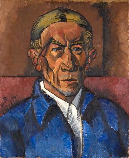 Kamil Witkowski "Autoportret" 1917