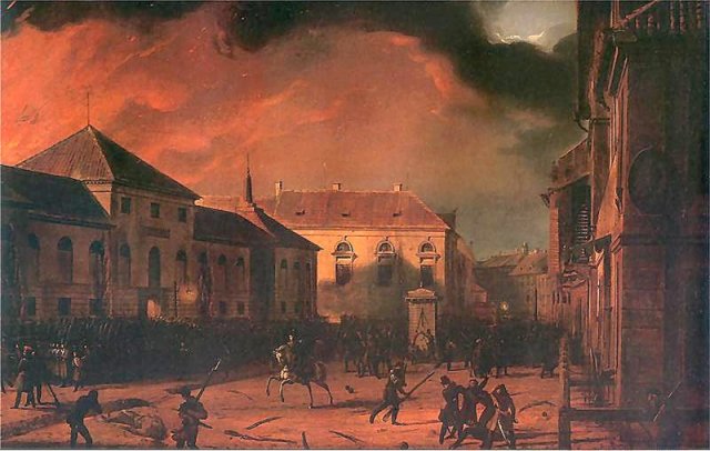 Marcin Zaleski, Cykl Listopadowy, Wzięcie Arsenału, 1830